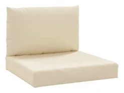 Ropa De Casa-Cojines para palets 2 unidades tela Oxford ES249282 Beige