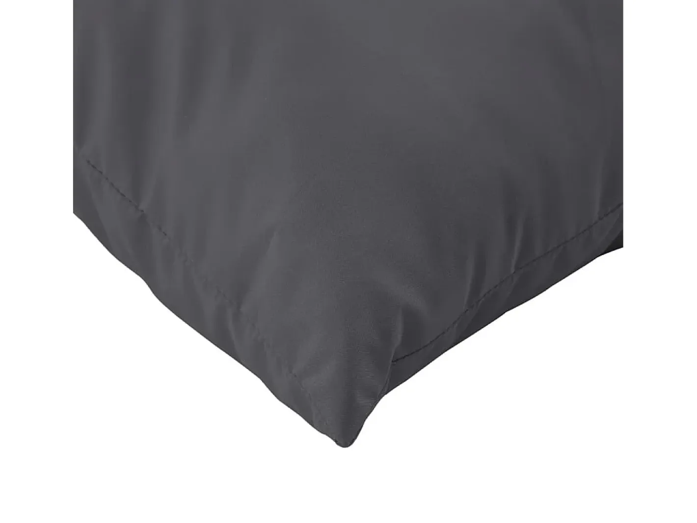 Clicnbuy Ropa De Casa-Cojines para palets 2 unidades tela Gris antracita