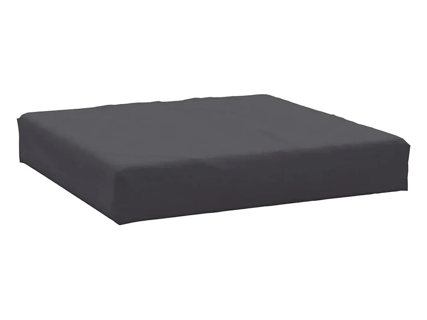Clicnbuy Ropa De Casa-Cojines para palets 2 unidades tela Gris antracita