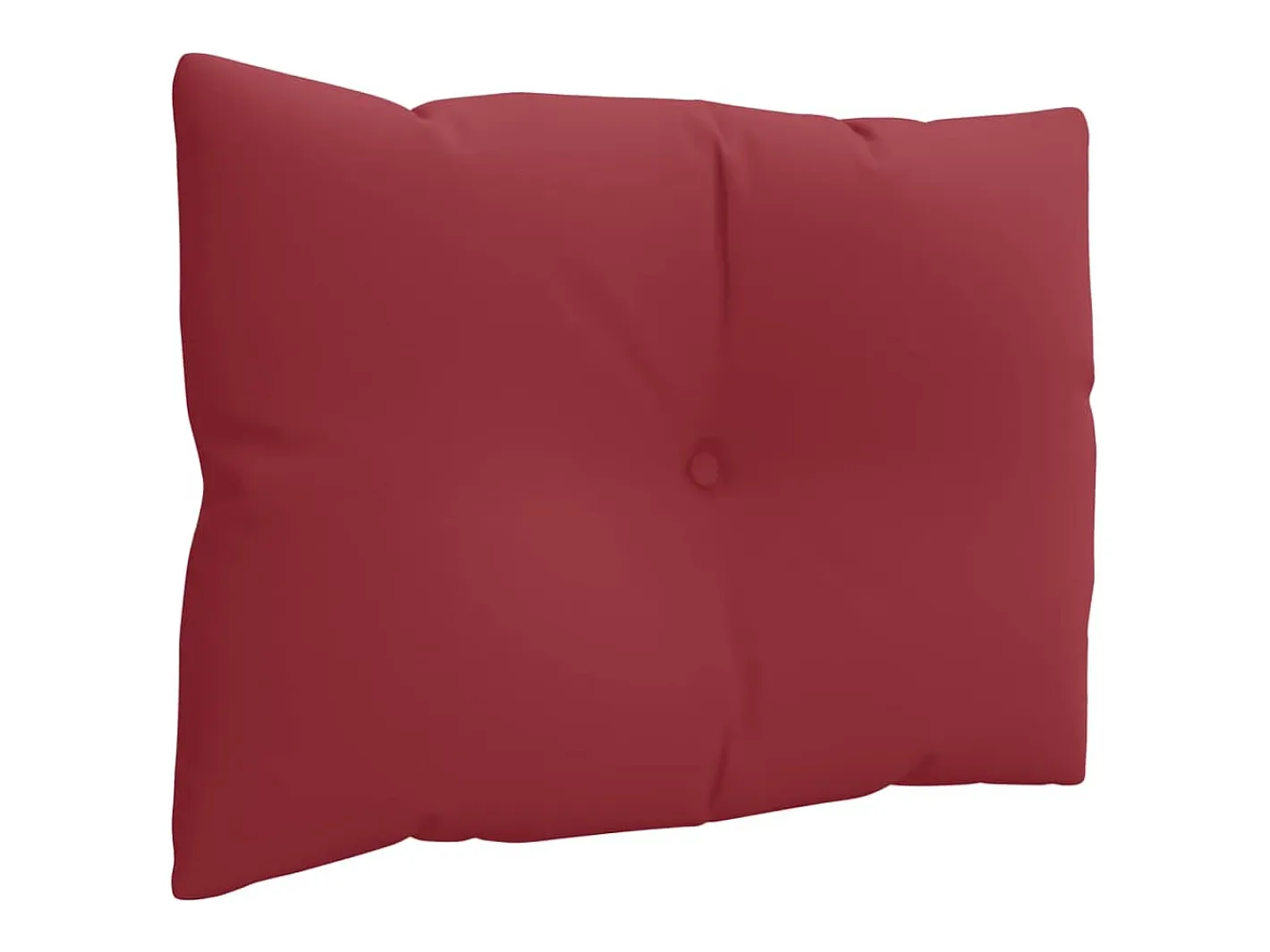 Clicnbuy Ropa De Casa-Cojines para palets 3 unidades tela tinto Rojo