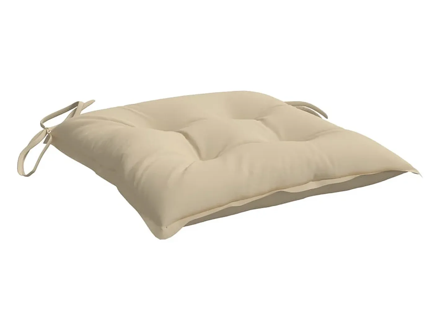 Clicnbuy Cojines para palets 6 unidades tela Oxford 50x50x7 cm Beige Discount