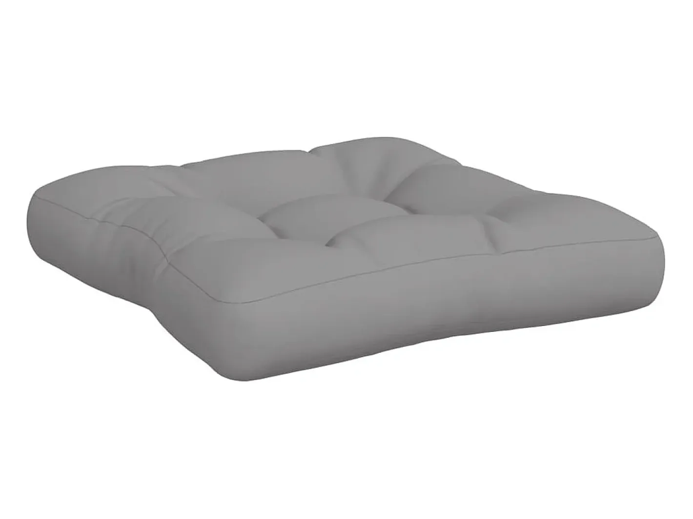 Clicnbuy Cojines para palets 3 unidades tela Gris Discount