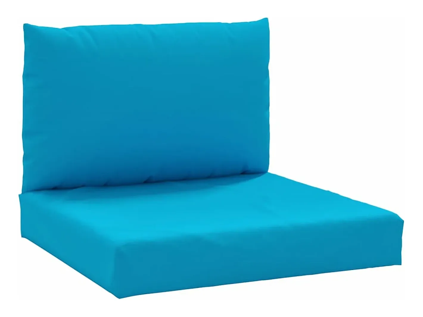 Discount Clicnbuy Cojines para palets 2 unidades tela Oxford claro Azul