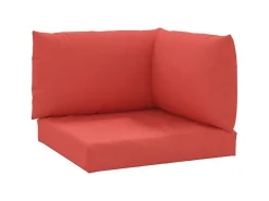 Cojines para palets 3 unidades tela Oxford ES734964 Rojo Online