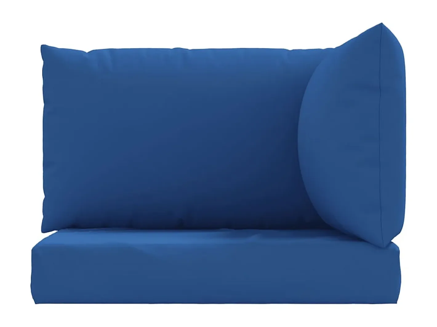 Hot Cojines para palets 3 unidades tela Oxford ES397274 Azul