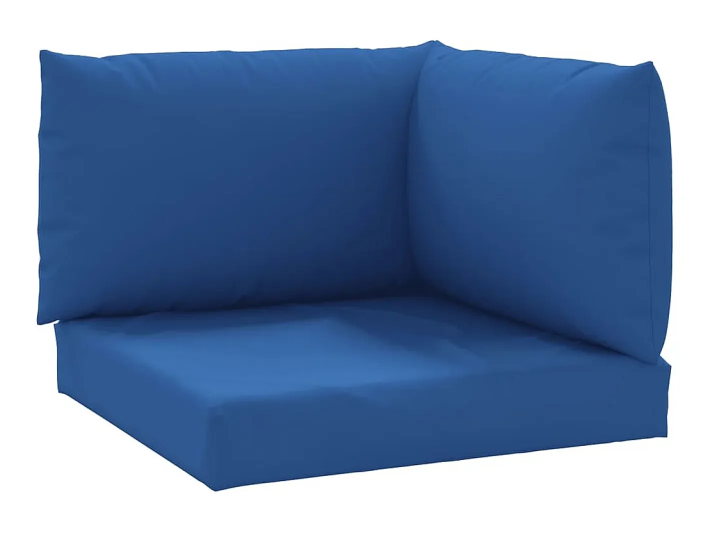 Hot Cojines para palets 3 unidades tela Oxford ES397274 Azul