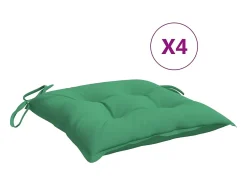 Ropa De Casa-Cojines para palets 4 unidades tela Oxford 50x50x7 cm ES659896 Verde