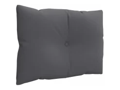Clicnbuy Ropa De Casa-Cojines para paletss 3 unidades tela Gris antracita