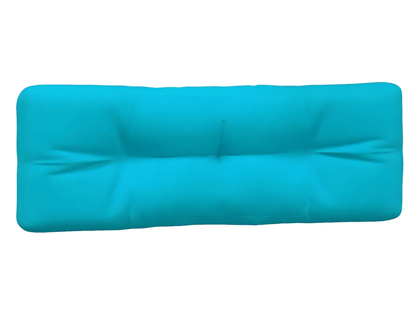 Ropa De Casa-Cojines para palés 2 piezas tela turquesa ES818358 Azul