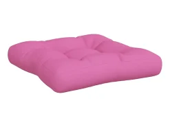 Ropa De Casa-Cojines para palés 3 piezas tela Oxford ES343280 Rosa