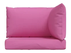 New Cojines para palés 3 piezas tela Oxford ES430845 Rosa