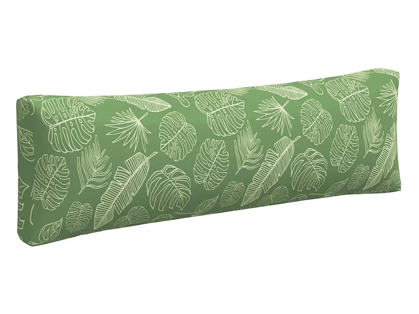 Clicnbuy Ropa De Casa-Cojines para palés 3 piezas tela Oxford estampado de hojas Verde