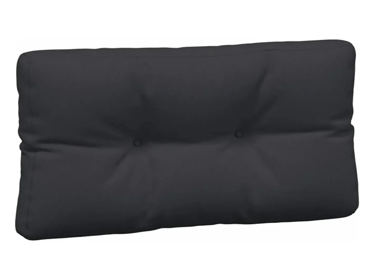Clicnbuy Cojines para palés 7 piezas tela Negro Best