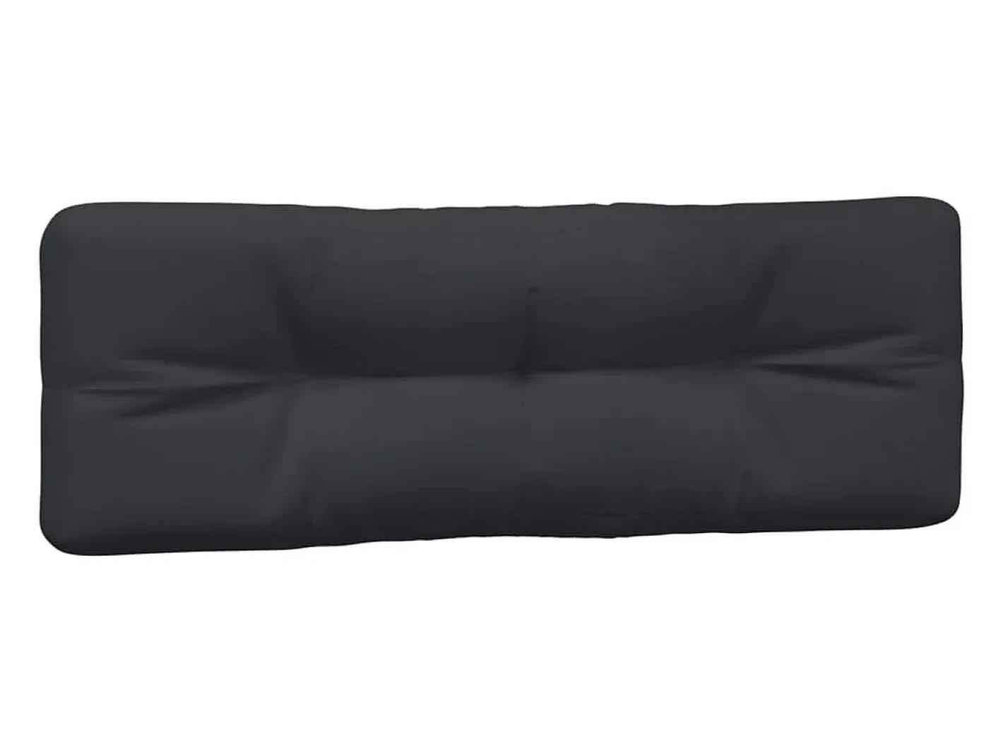 Clicnbuy Cojines para palés 7 piezas tela Negro Best