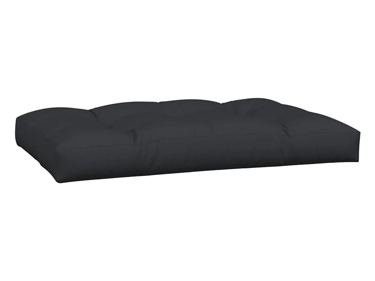 Clicnbuy Cojines para palés 7 piezas tela Negro Best