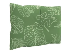 Online Clicnbuy Cojines para palés 3 piezas tela Oxford estampado de hojas Verde