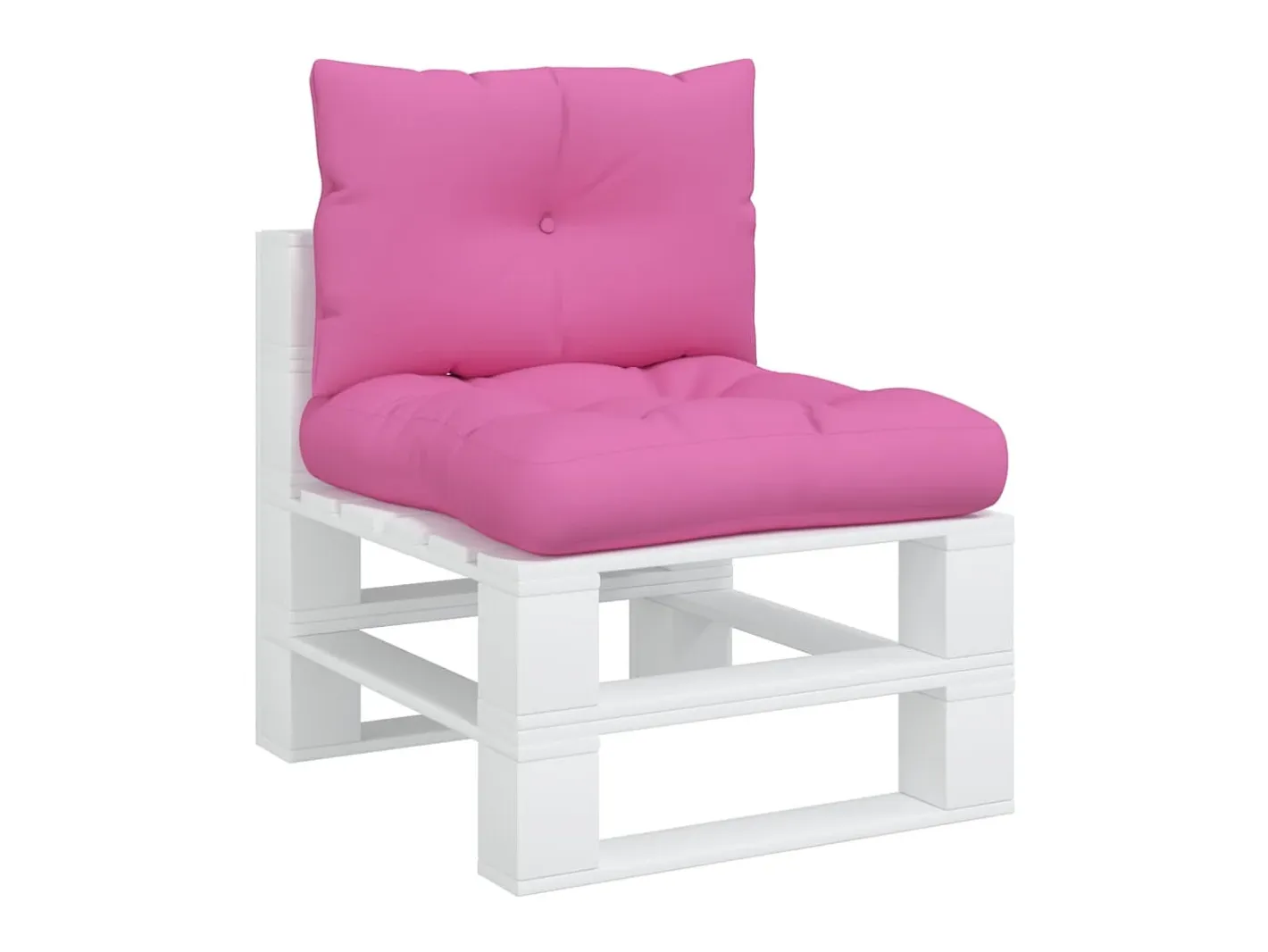 Cojines para palés 2 unidades tela Oxford ES646907 Rosa Outlet