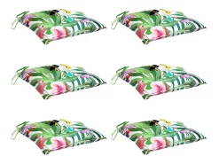 New Clicnbuy Cojines para silla 6 unidades tela Oxford 50x50x7 cm Multicolor