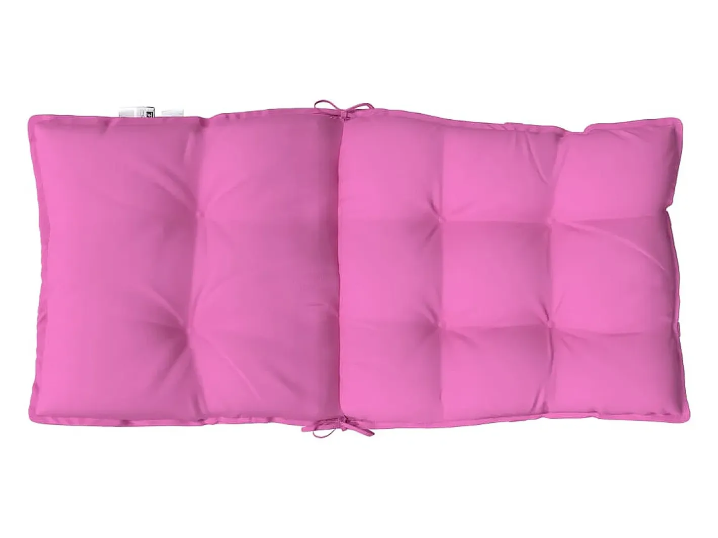Clicnbuy Cojines para silla con respaldo bajo 6 unidades tela Oxford Rosa New