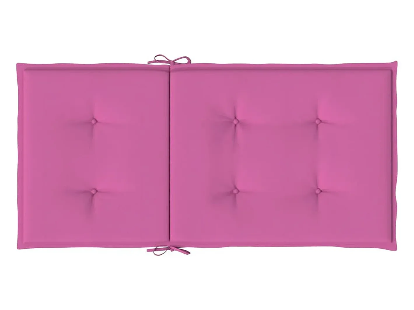 Clicnbuy Cojines para silla con respaldo bajo 4 unidades tela Rosa Hot