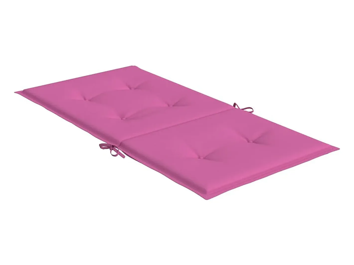 Clicnbuy Cojines para silla con respaldo bajo 4 unidades tela Rosa Hot