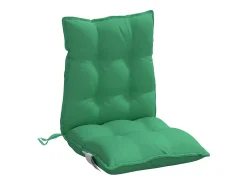 Clicnbuy Cojines para silla con respaldo bajo 4 unidades tela Oxford Verde Online