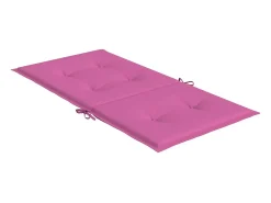 Clearance Clicnbuy Cojines para silla con respaldo bajo 2 unidades tela Rosa