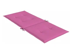 Clicnbuy Ropa De Casa-Cojines para sillas con respaldo alto 6 unidades tela Rosa