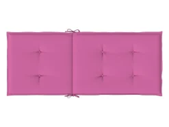 Clicnbuy Ropa De Casa-Cojines para sillas con respaldo alto 6 unidades tela Rosa