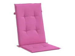 Clicnbuy Ropa De Casa-Cojines para sillas con respaldo alto 6 unidades tela Rosa