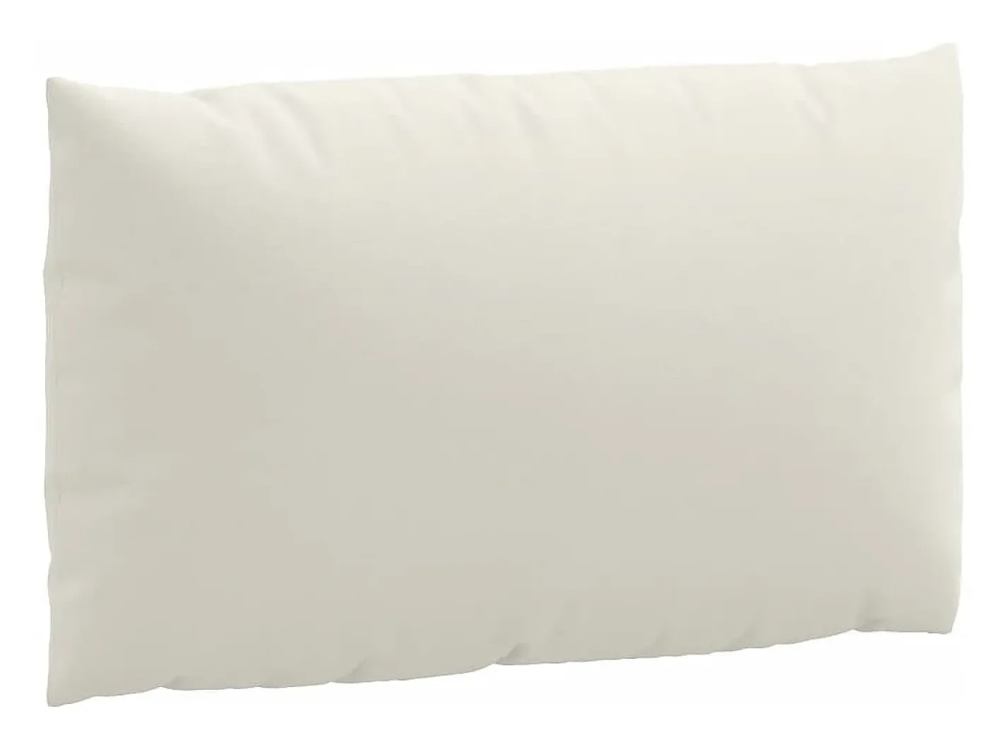 Clicnbuy Cojines para sofá de palets 3 unidades tela melange Crema