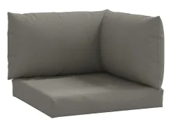 Ropa De Casa-Cojines para sofá de palets 3 uds tela oscuro melange ES608332 Gris