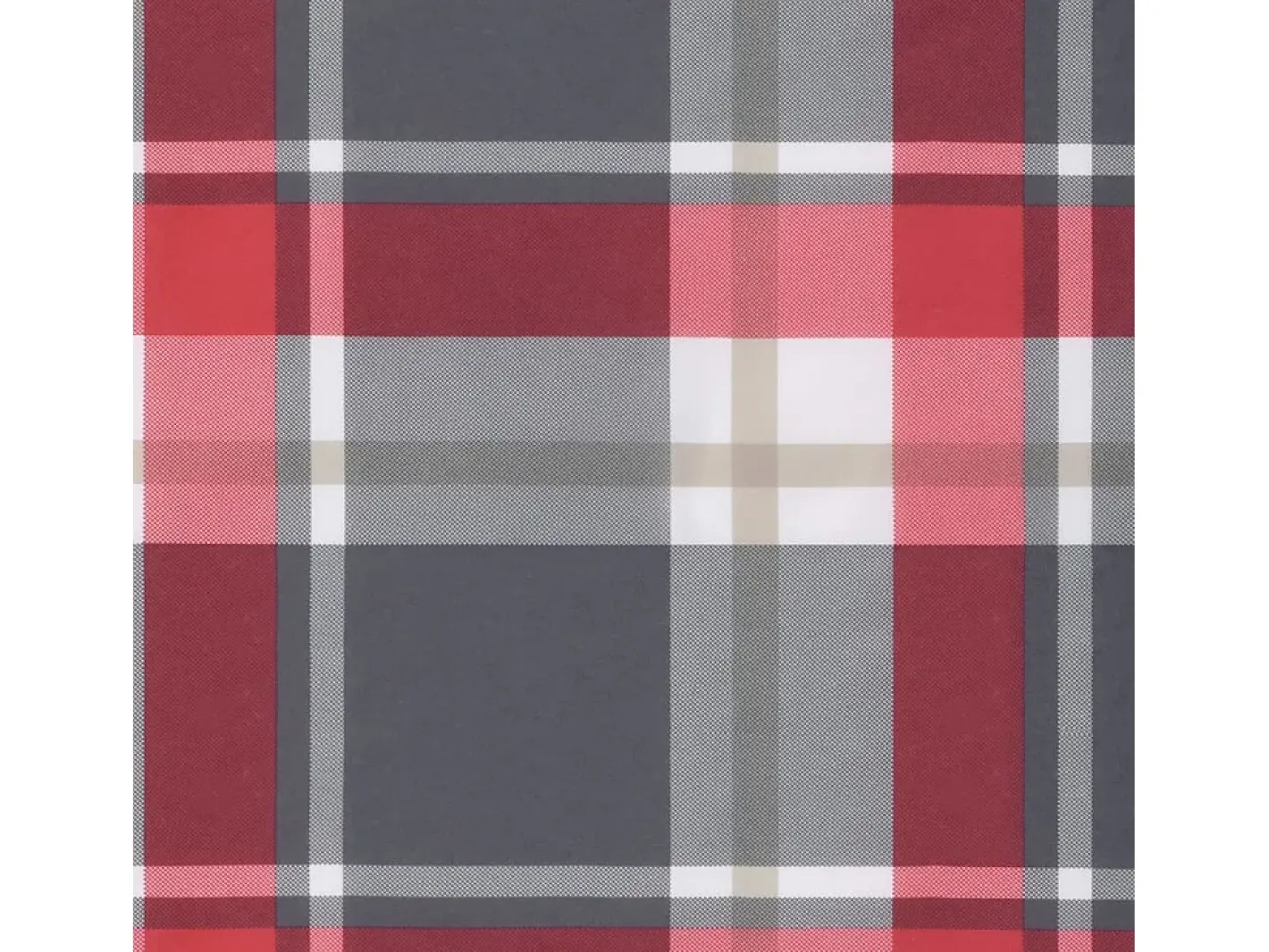 Clicnbuy Cojines para sofá de palets 2 unidades tela cuadros rojo Multicolor