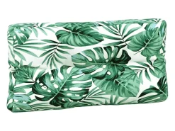 Clicnbuy Ropa De Casa-Cojines para sofá de palets 5 unidades tela estampado de hojas Multicolor