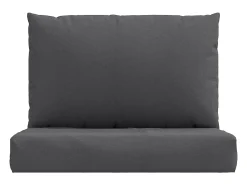 Sale Clicnbuy Cojines para sofá de palets 2 unidades tela melange Gris antracita