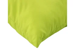 Hot Clicnbuy Cojines para sofá de palets 3 unidades tela claro Verde