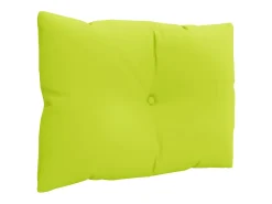 Hot Clicnbuy Cojines para sofá de palets 3 unidades tela claro Verde