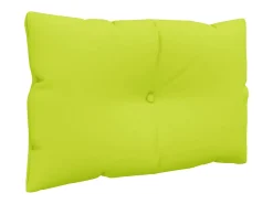 Hot Clicnbuy Cojines para sofá de palets 3 unidades tela claro Verde