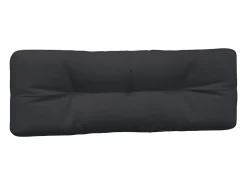 Clicnbuy Ropa De Casa-Cojines para sofá de palets 5 unidades tela Negro