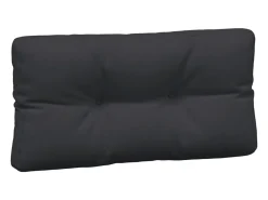 Clicnbuy Ropa De Casa-Cojines para sofá de palets 5 unidades tela Negro