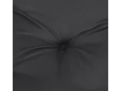 Clicnbuy Ropa De Casa-Cojines para sofá de palets 5 unidades tela Negro