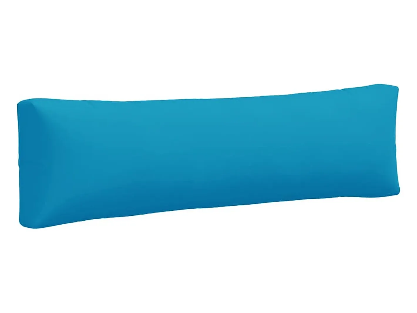 Clicnbuy Ropa De Casa-Cojines para sofá de palets 2 unidades tela claro Azul