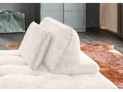 Kawola Ropa De Casa-Cojines respaldo - blanco terciopelo - WIOLO Crema