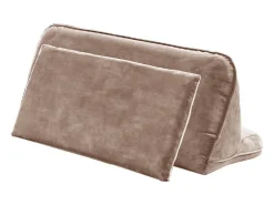 Discount Kawola Cojines respaldo - terciopelo - WIOLO Topo