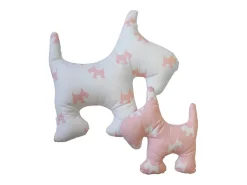 Ropa De Casa-Cojines set de 2 algodón 30x30/50x50cm Rosa