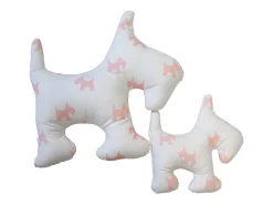 Ropa De Casa-Cojines set de 2 algodón 30x30/50x50cm Rosa