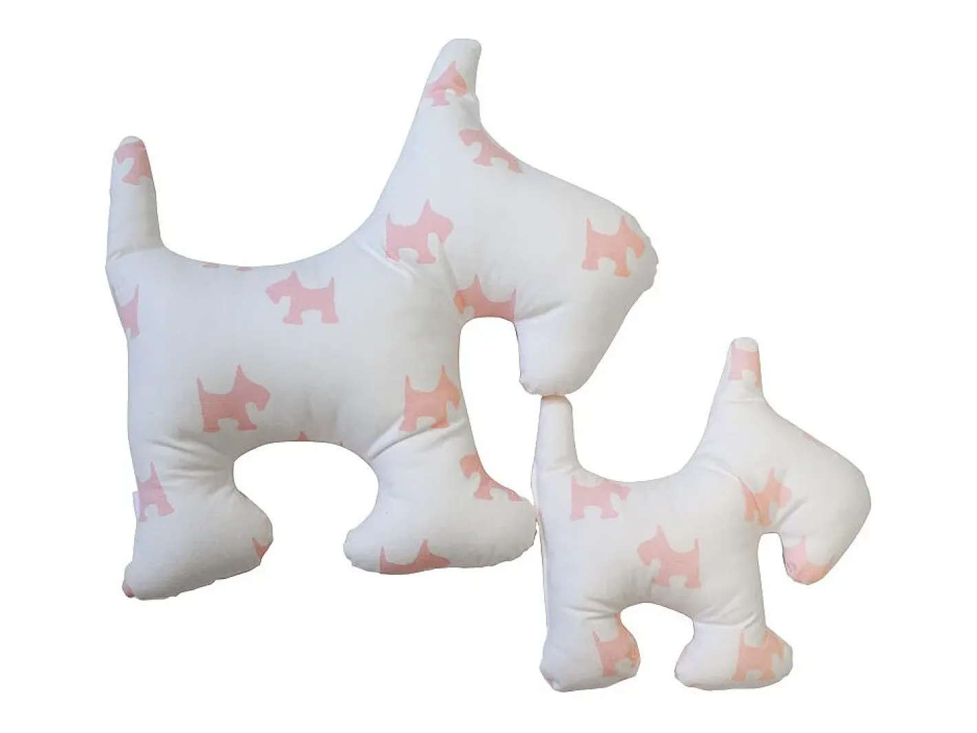 Ropa De Casa-Cojines set de 2 algodón 30x30/50x50cm Rosa