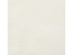 Clicnbuy Cojines silla respaldo alto 2 unidades tela melange 120x50x4cm Crema