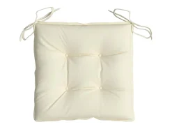 Clicnbuy Cojines sillas de jardín 6 unidades tela Oxford 40x40x7 cm Crema Sale