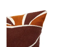 Atmosphera Cojín bordado diseño Marru00f3n New